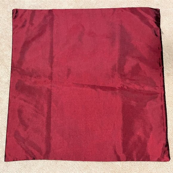 Brand New Lot 4pc Chinese Oriental Cushion Cover Blue Red Satin Calligraphy - Picture 3 of 6